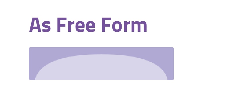 As Free Form