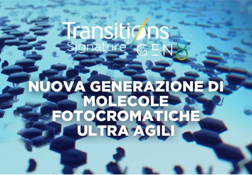 NUOVA GENERAZIONE DI MOLECOLE FOTOCROMATICHE ULTRA AGILI
