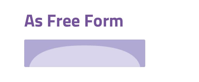 As Free Form